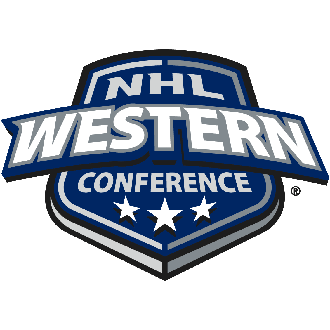 NHL Western Conference iron ons